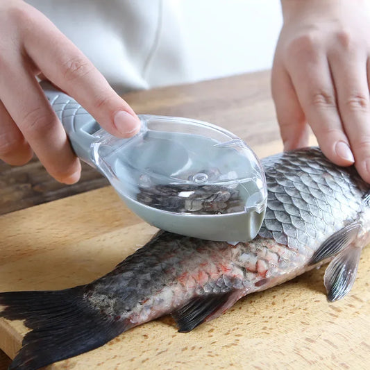 Desescamador de escamas de pescado, + Cuchillo de desmontaje