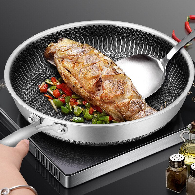 Sartén MasterPan Wok Ultra Acero Inoxidable