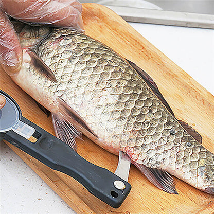 Desescamador de escamas de pescado, + Cuchillo de desmontaje